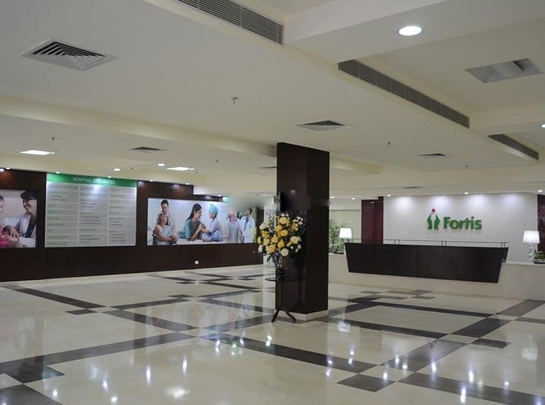 Main reception and lobby